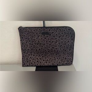 GUCCI LEOPARD ZIPPER POUCH BAG- NWOT